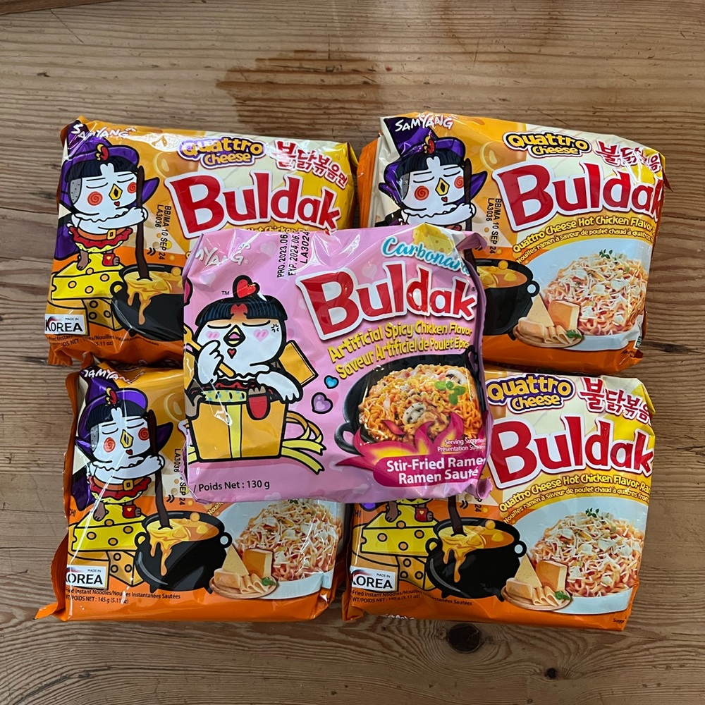 Buldak Ramen 5 Pack